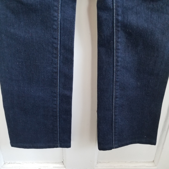 Madewell Rail Straight Dark Wash Jeans, Sz 26 - Picture 7 of 14